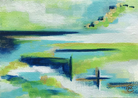 Lime Skies - 5 x 7