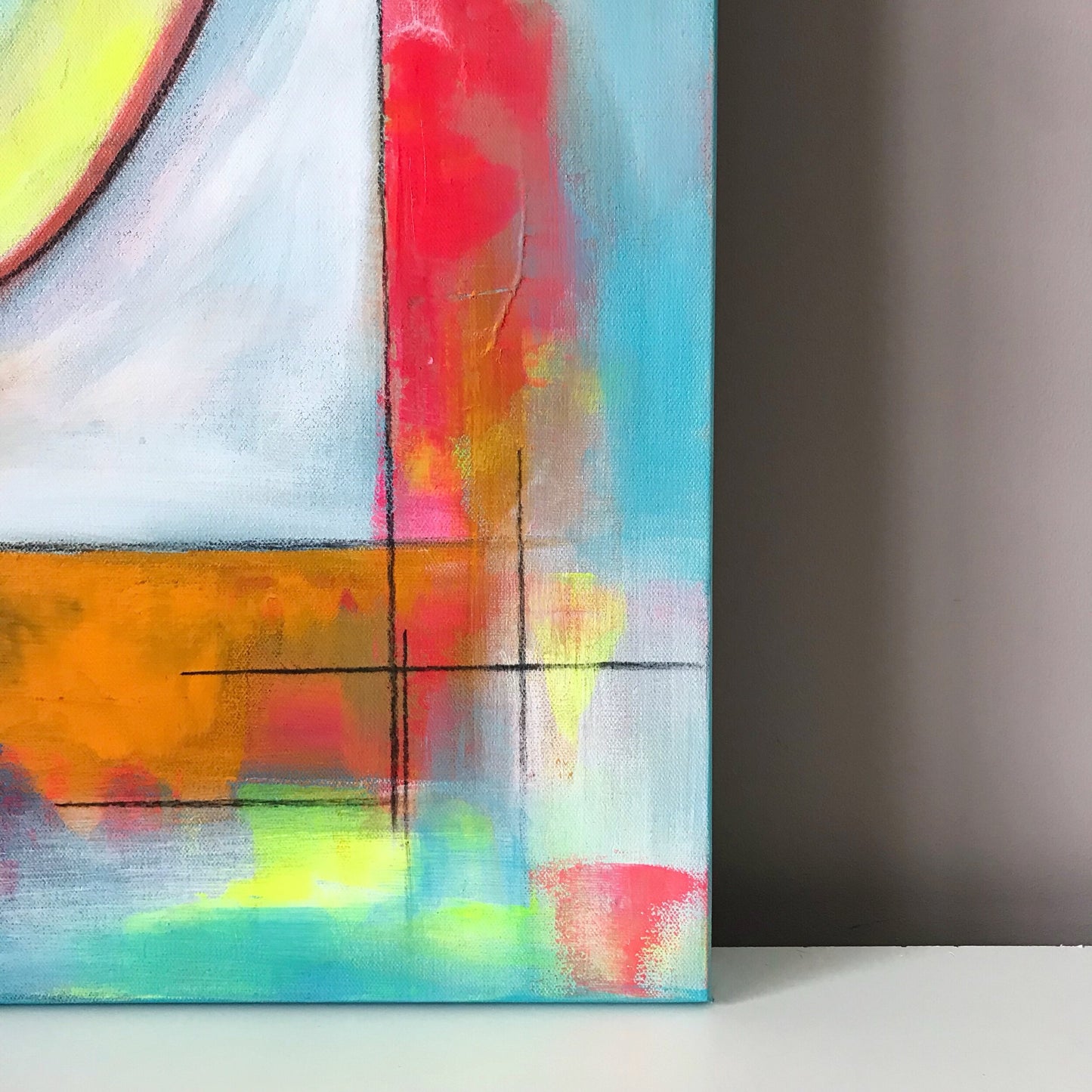 "Watch Me Burn" - 30" x 40"