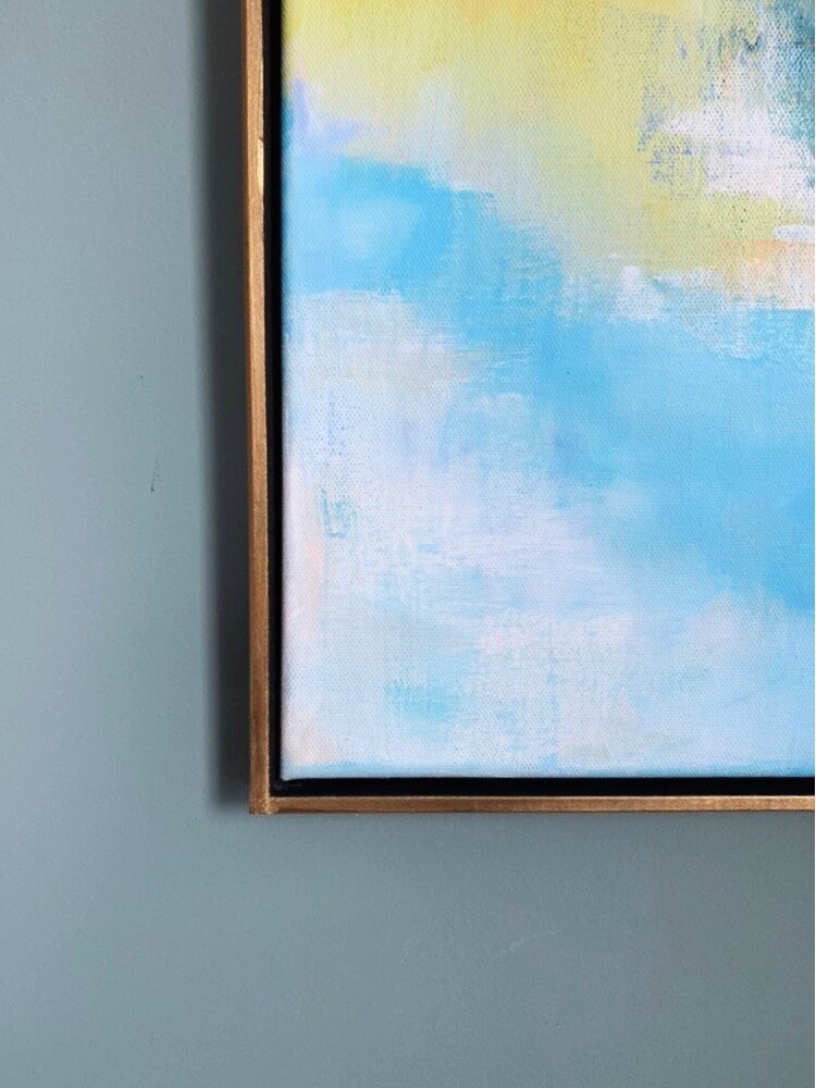 Mystic Blue Dreams - 30 x 40 Framed