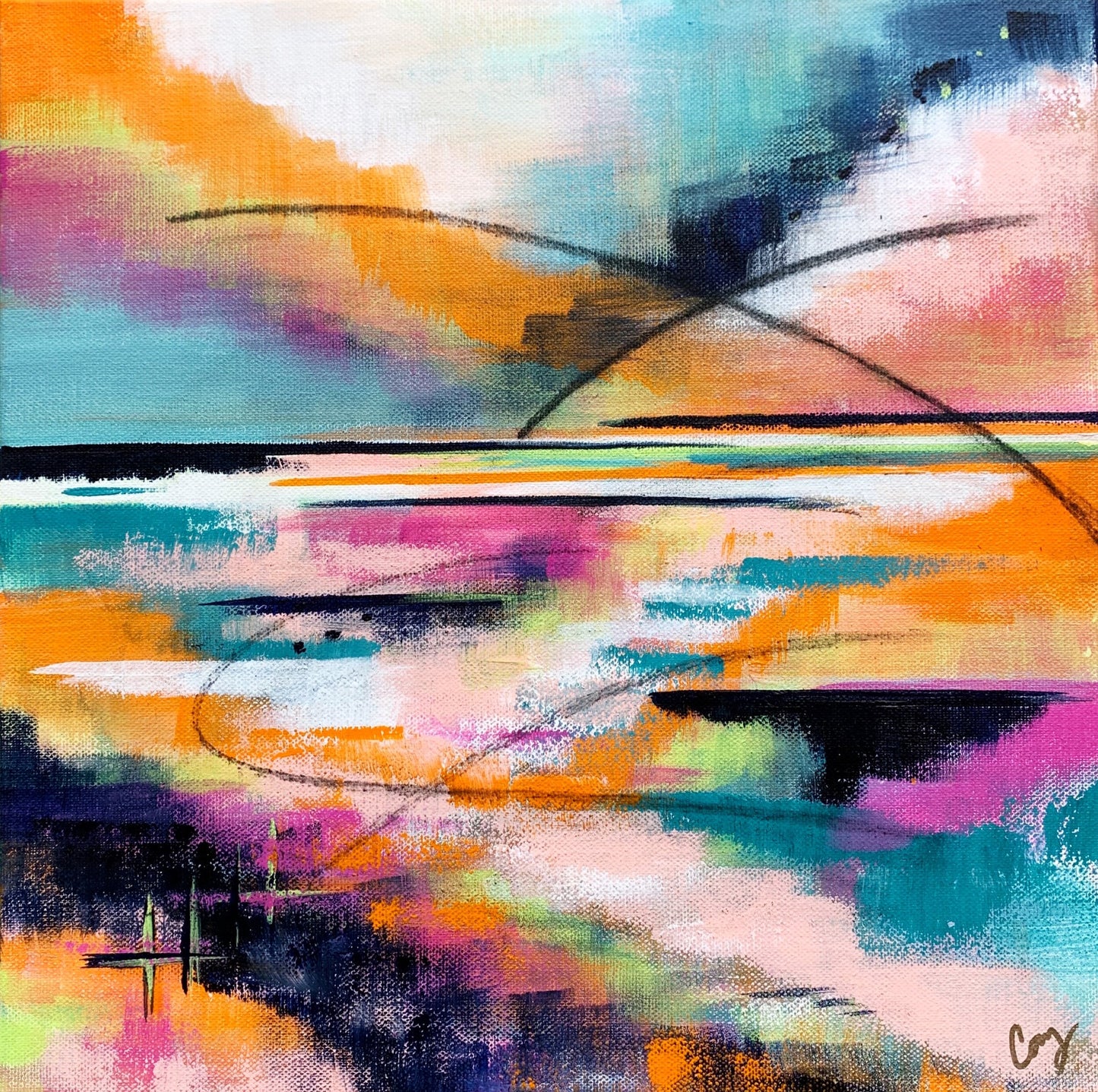 'Tropical Passion' 12 x 12