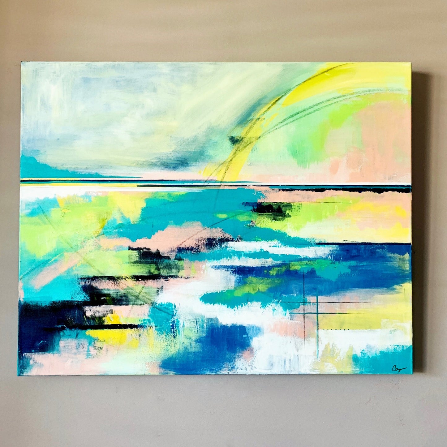 'Get it Right' 20 x 30