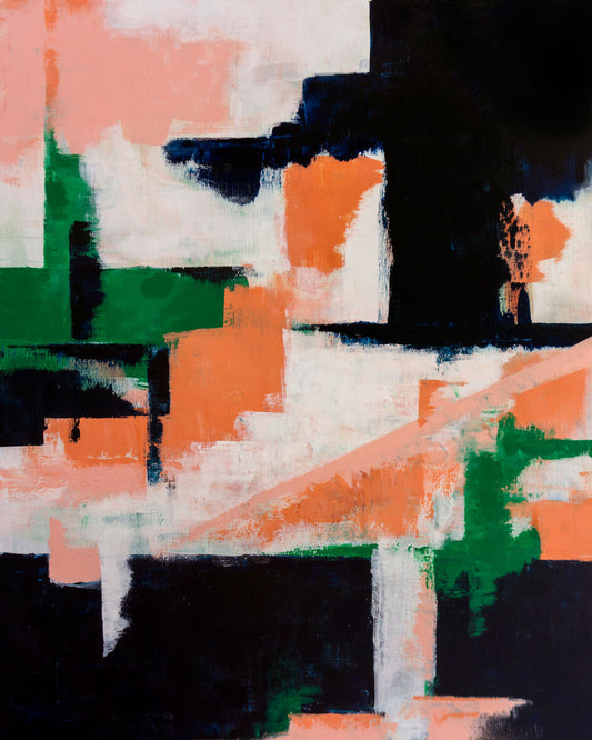 "A Complicated Journey" - 24" x 36" (FRAMED)