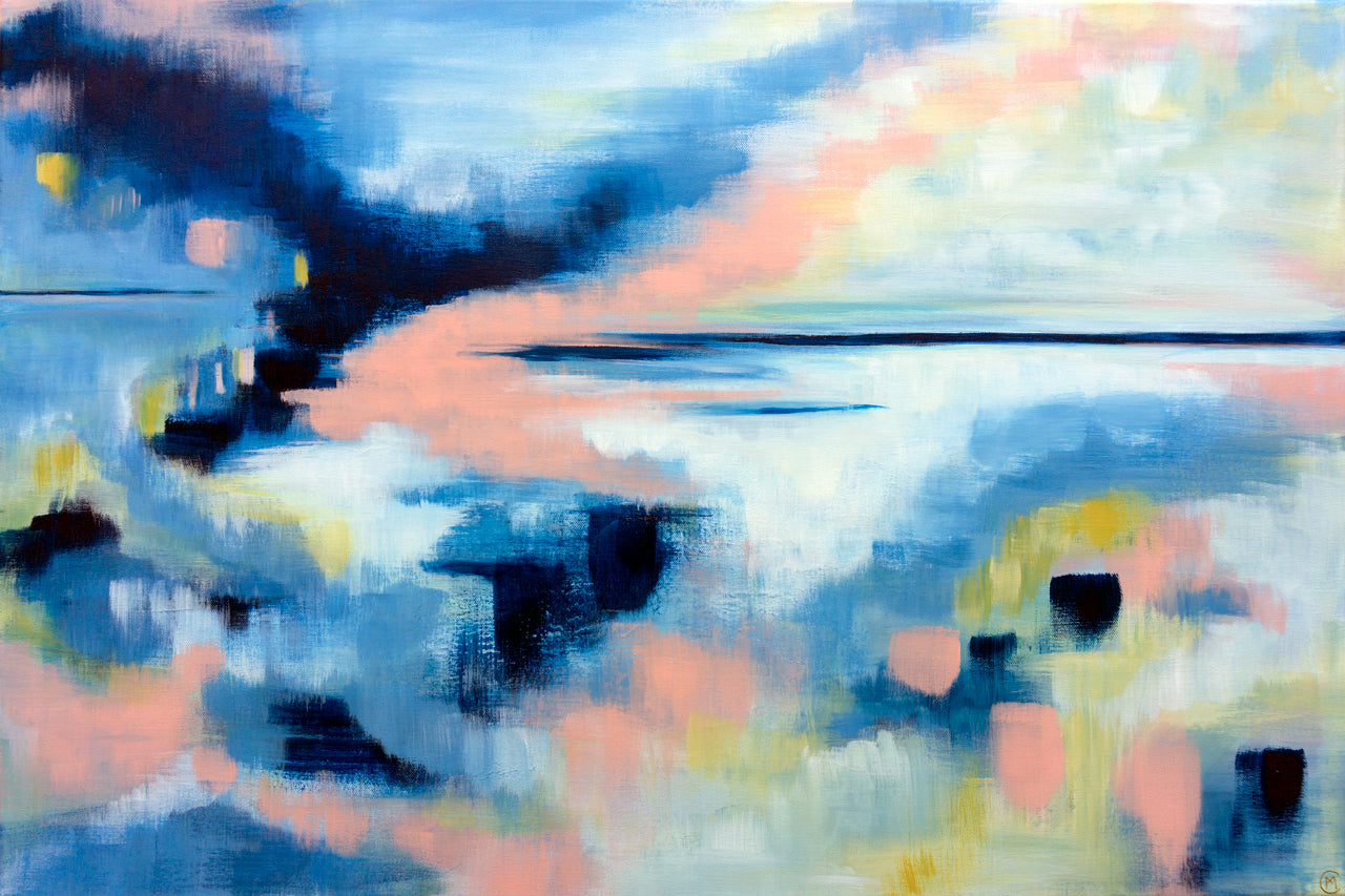 A Shiny Happy Mood 24 x 36"