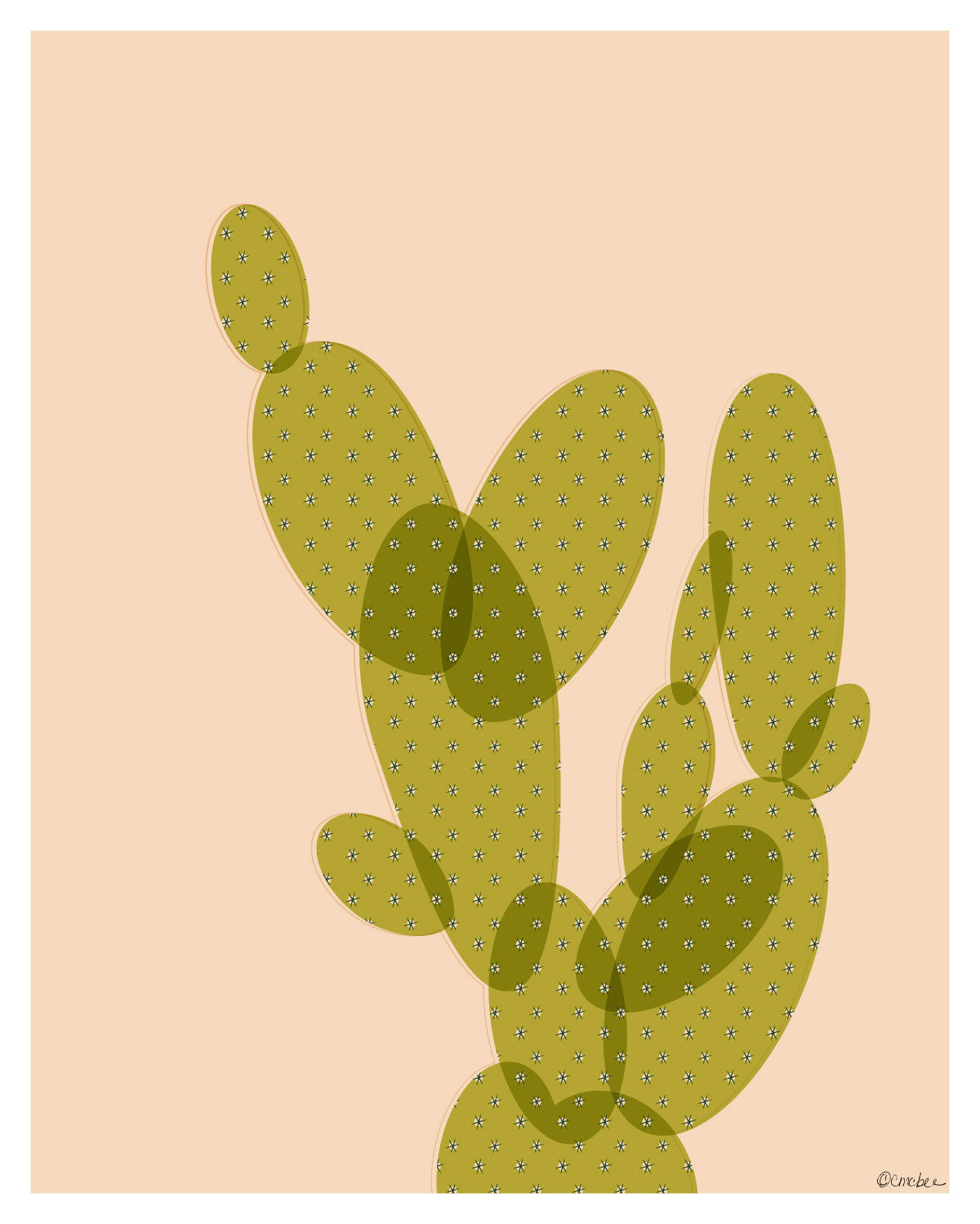 Mid Century Cactus