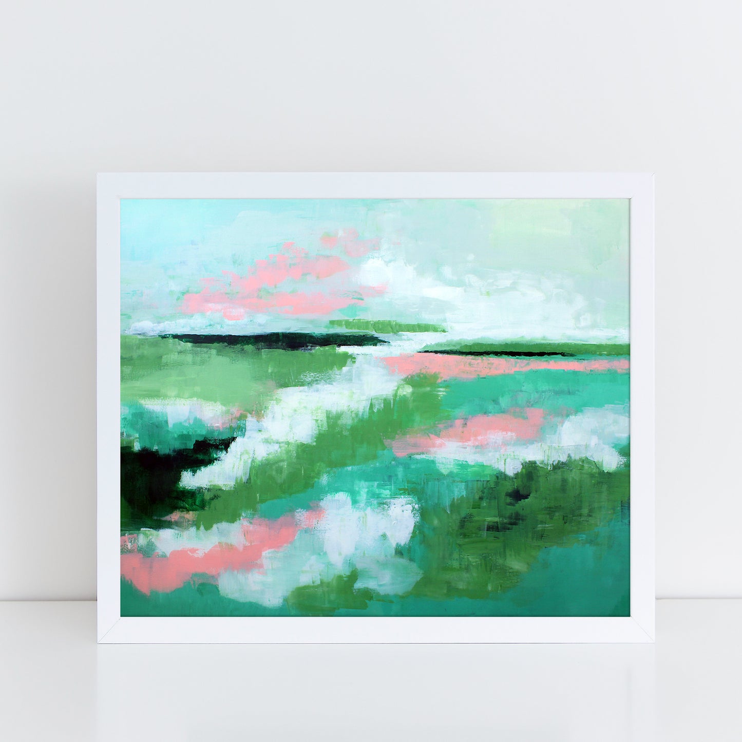 Green Abandon Print