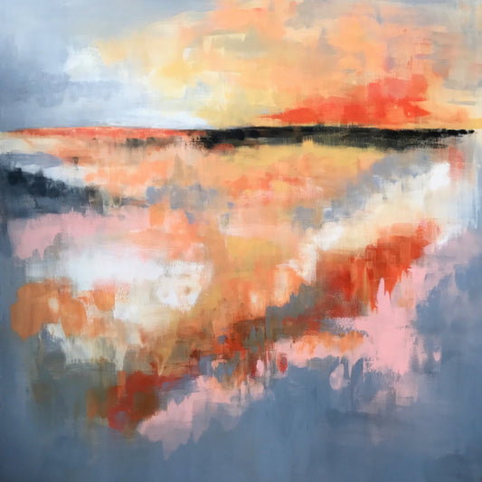 Breakthrough and Abandon 36 x 36