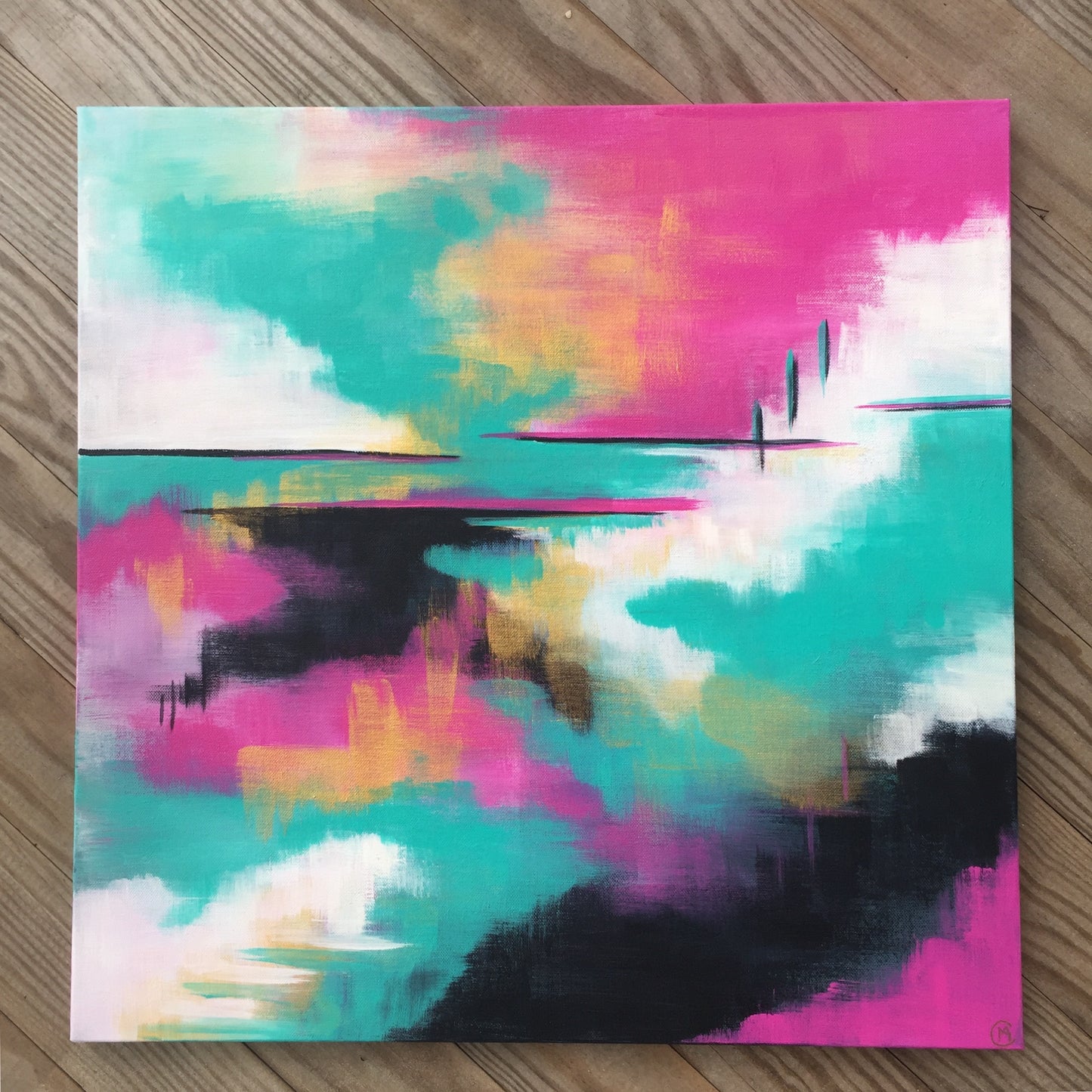 Dance with Me - 18 x 18