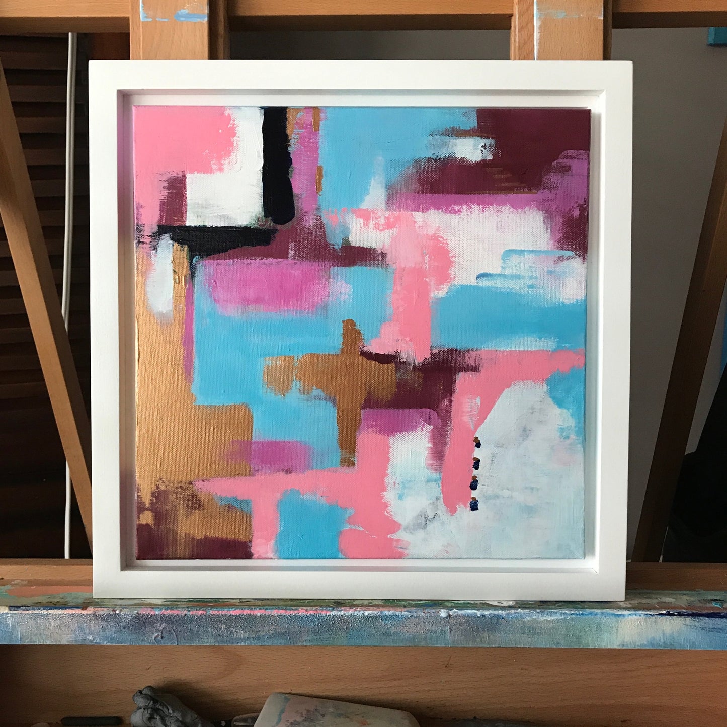 Indian Summer - 12 x 12 Framed