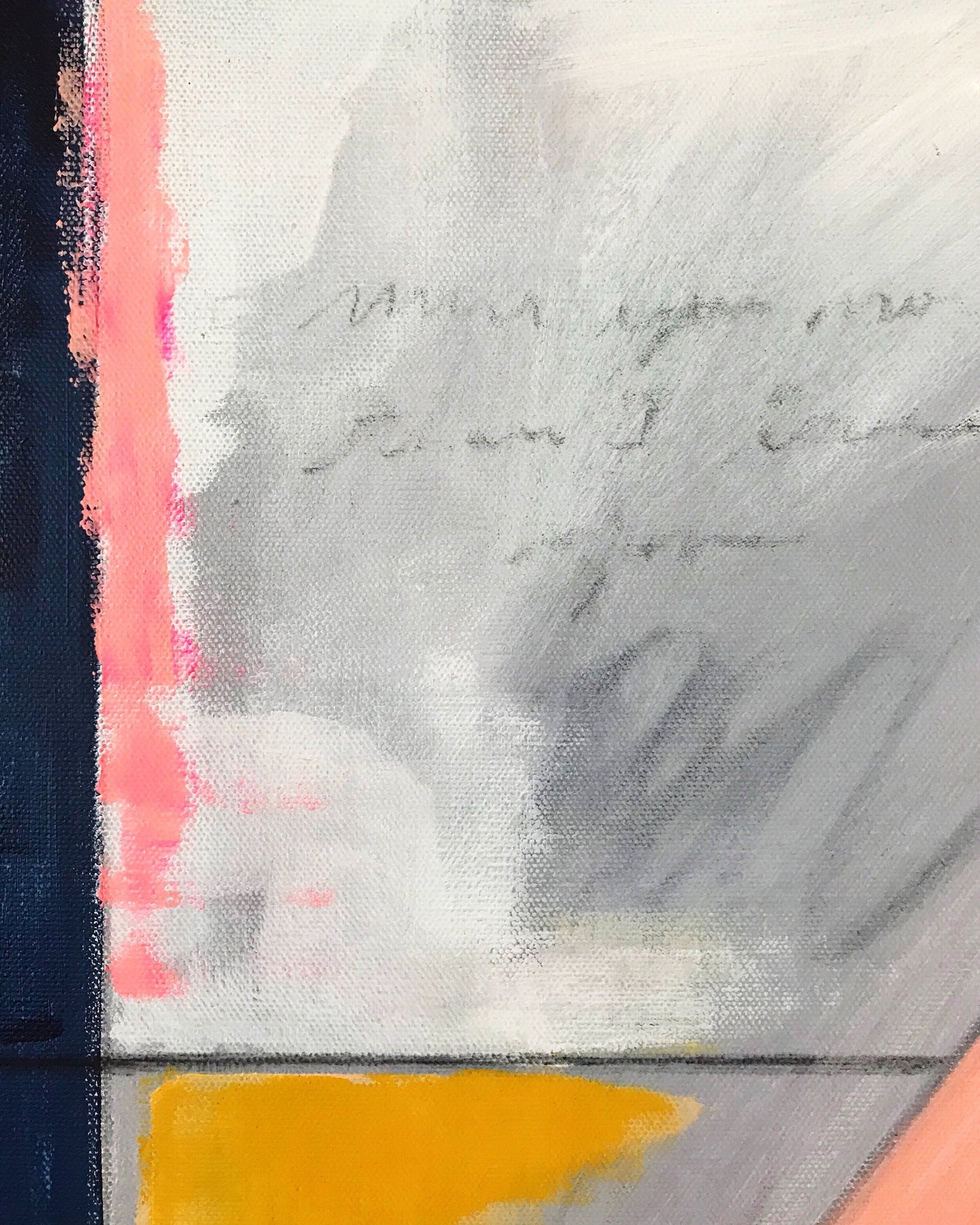 "White Flag" - 36" x 48"