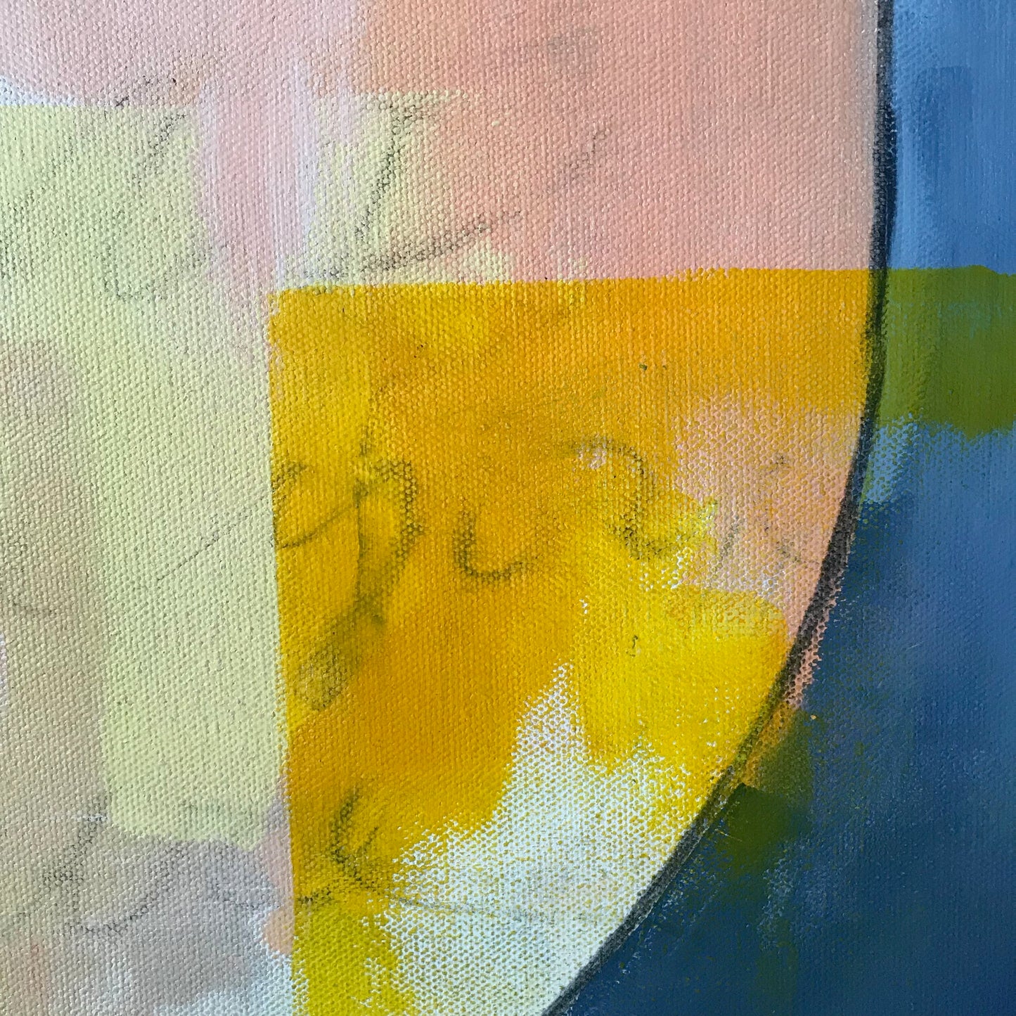 "Treading Water" - 36" x 36"