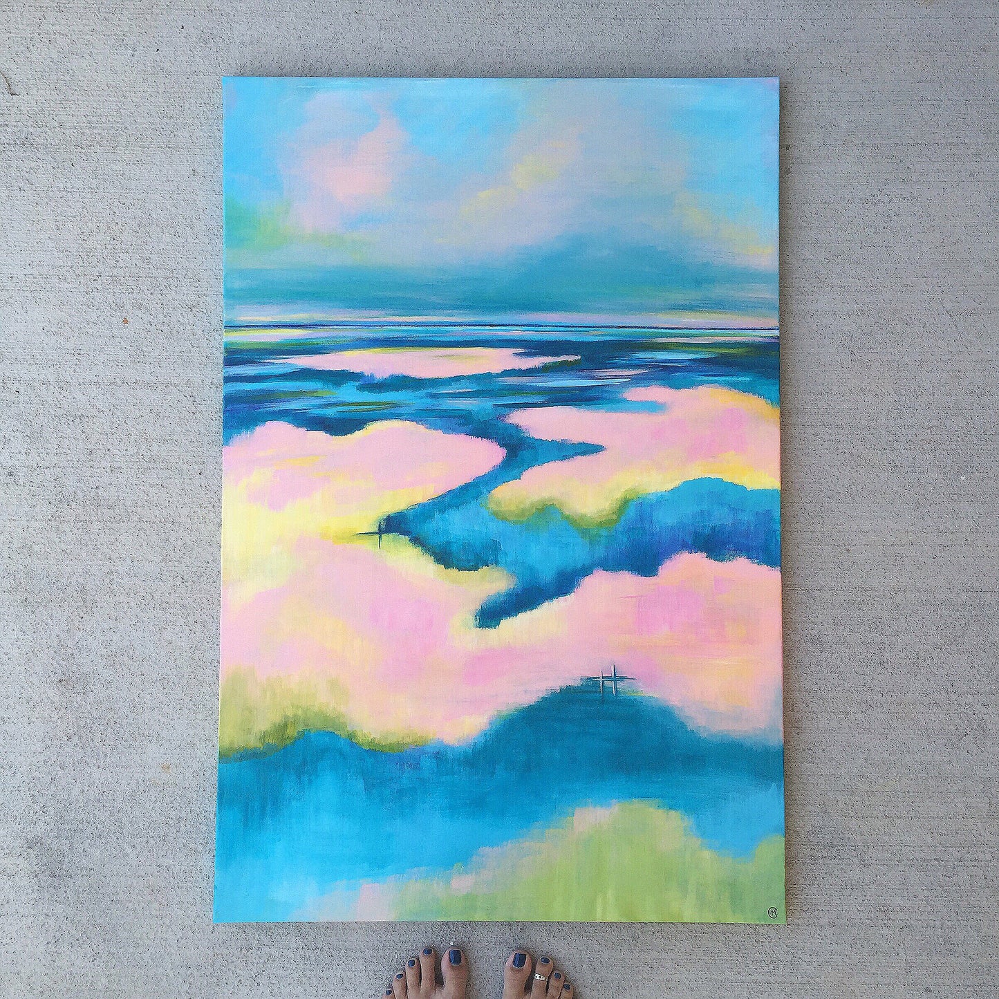 A Bright Journey 24 x 36