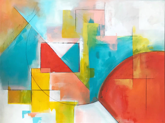 "In My Head" - 36" x 48"