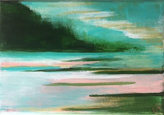 Somewhere Green 5 x 7