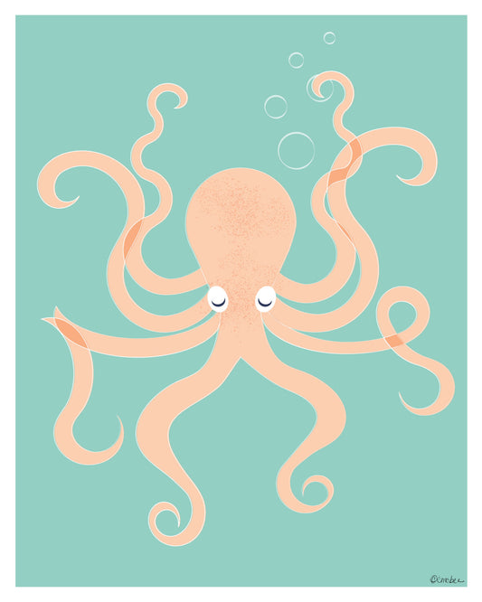 Mid Century Octopus