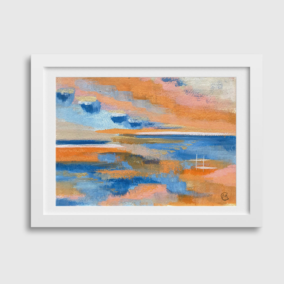 Orange Skies - 5 x 7