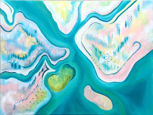 Wadamalaw and Seabrook 30 x 40"