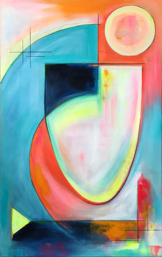 "Watch Me Burn" - 30" x 40"