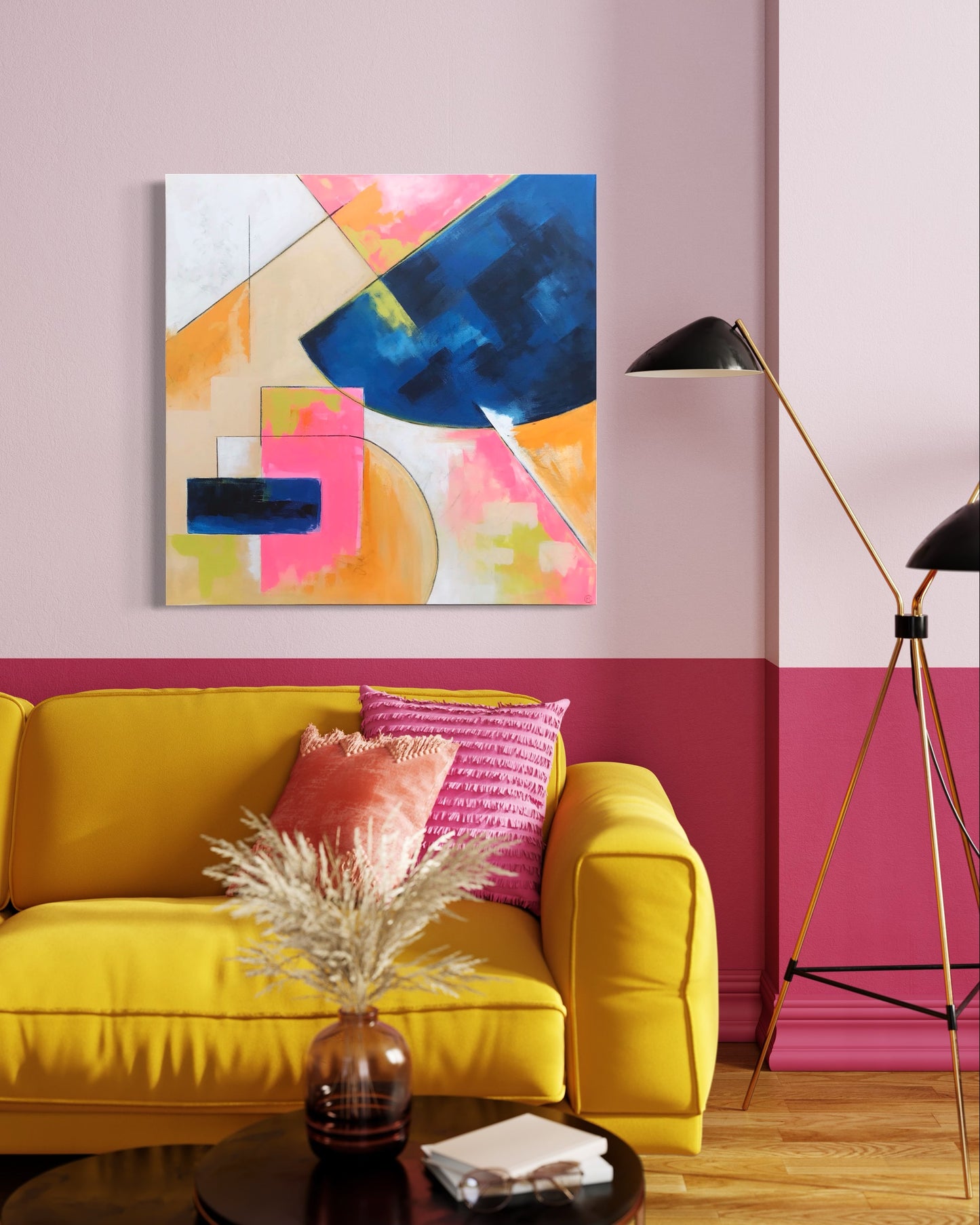 "Normal In This World" - 36" x 36"