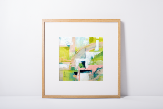 Lime Sunset Print