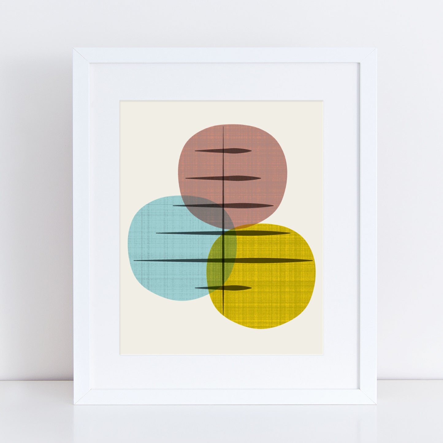 Mid Century Tree Print - 2 Color Choices