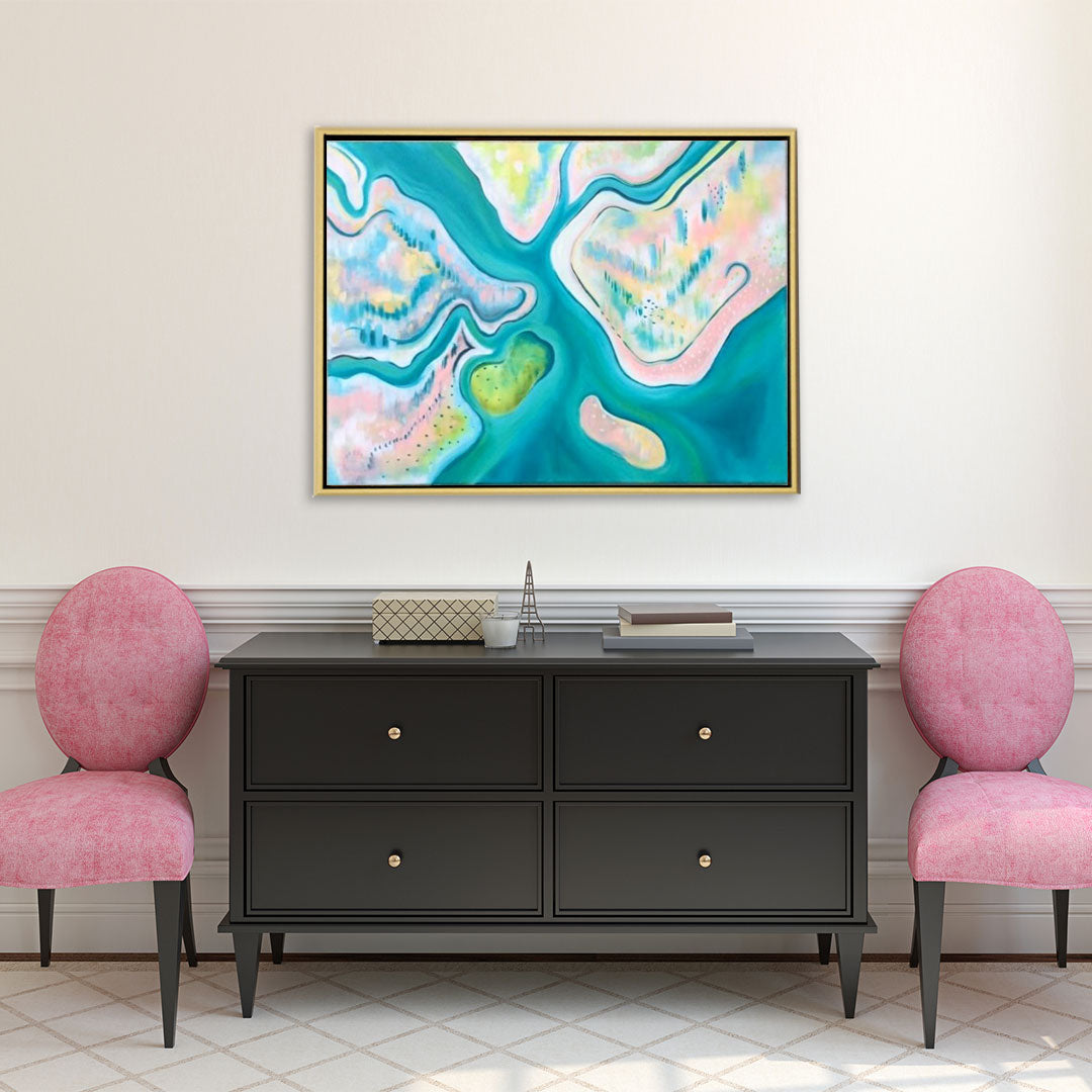 Wadamalaw and Seabrook 30 x 40"