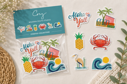 Coastal Sticker Collection
