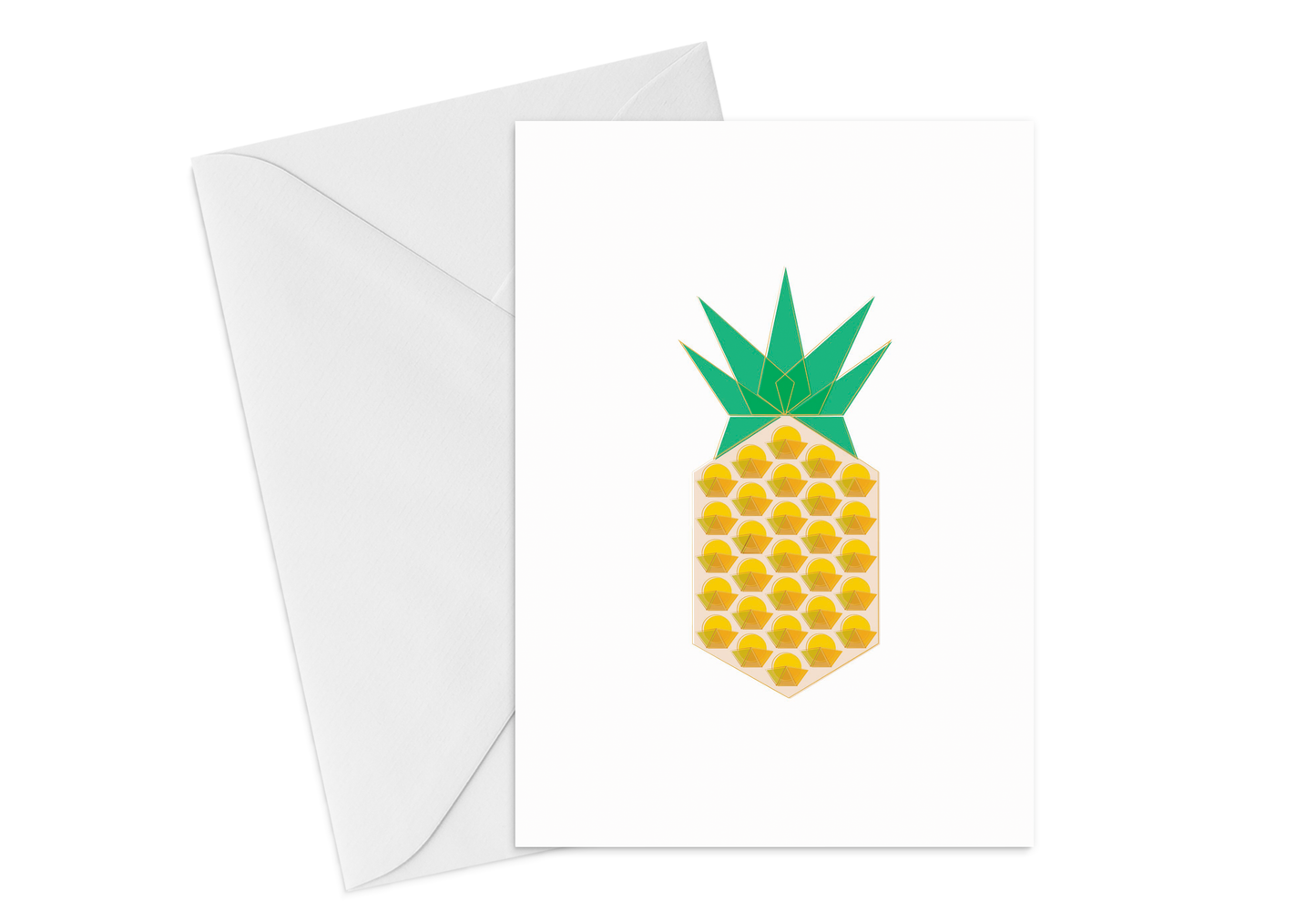 Pineapple Greeting Card