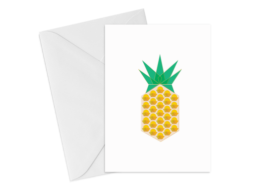 Pineapple Greeting Card