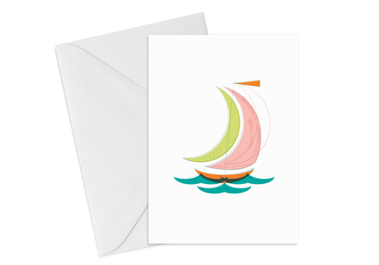 Sailboat Greeting Card