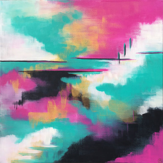 Dance with Me - 18 x 18