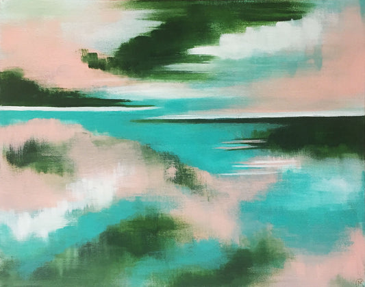 Fields of Pink Dreams 16 x 20