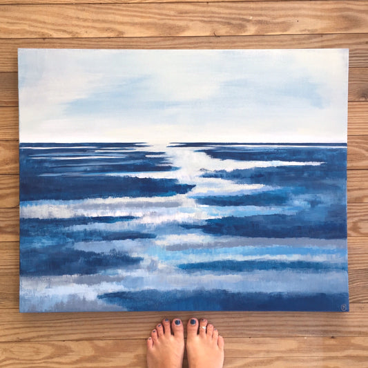 In Blue Dreams - 24 x 30