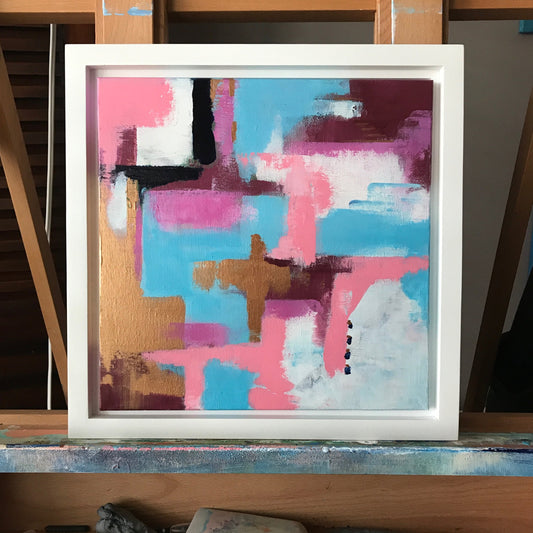 Indian Summer - 12 x 12 Framed