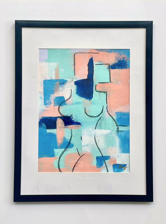 "Split Personality" - Framed