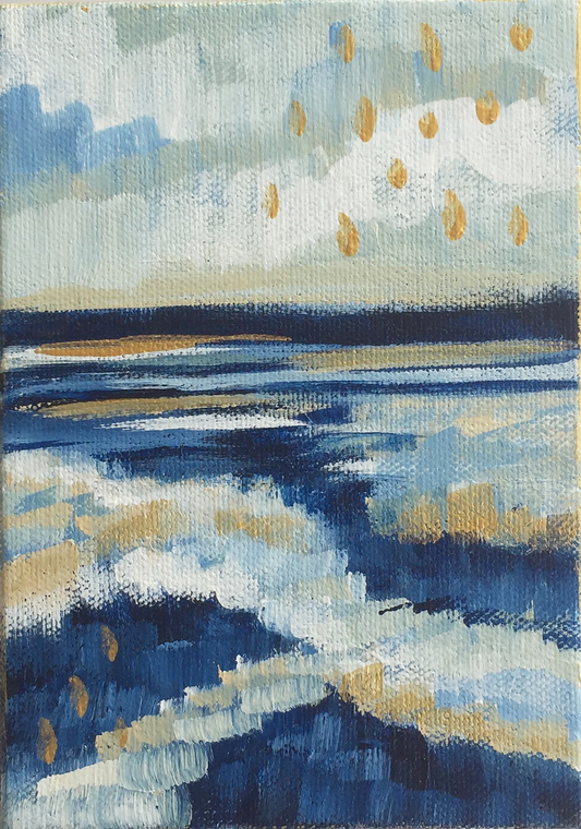 Navy Marsh 5 x 7