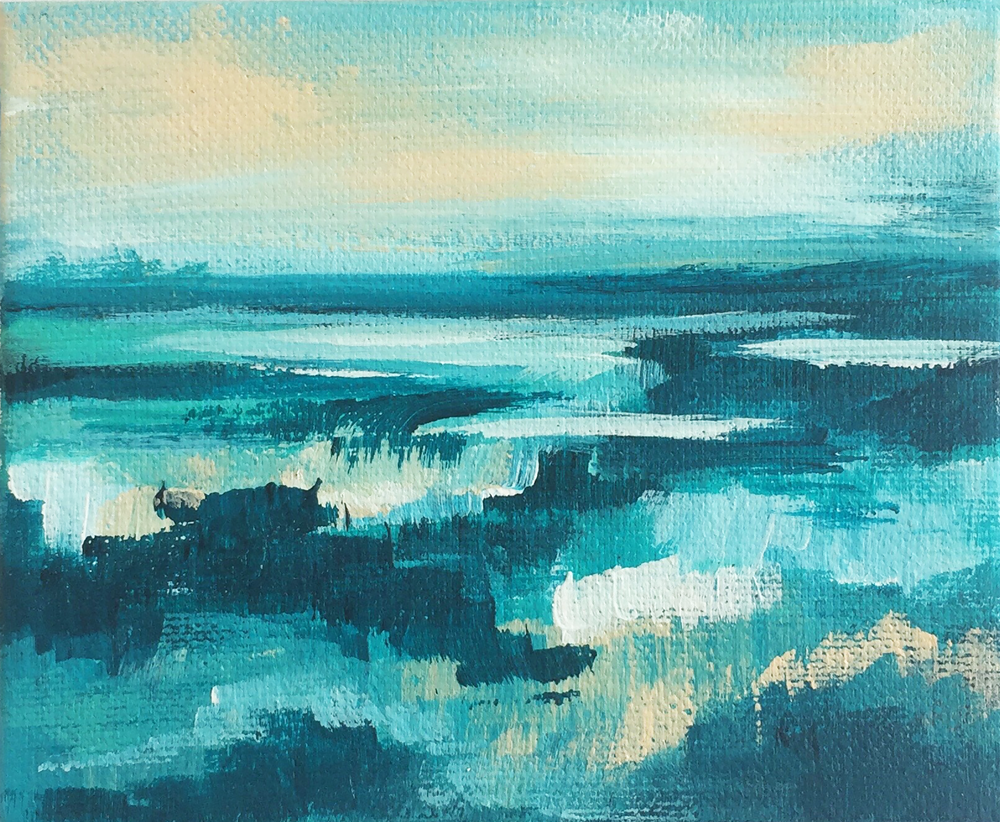 Turquoise Bliss 4 x 6