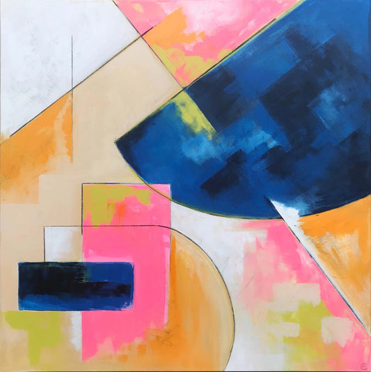 "Normal In This World" - 36" x 36"