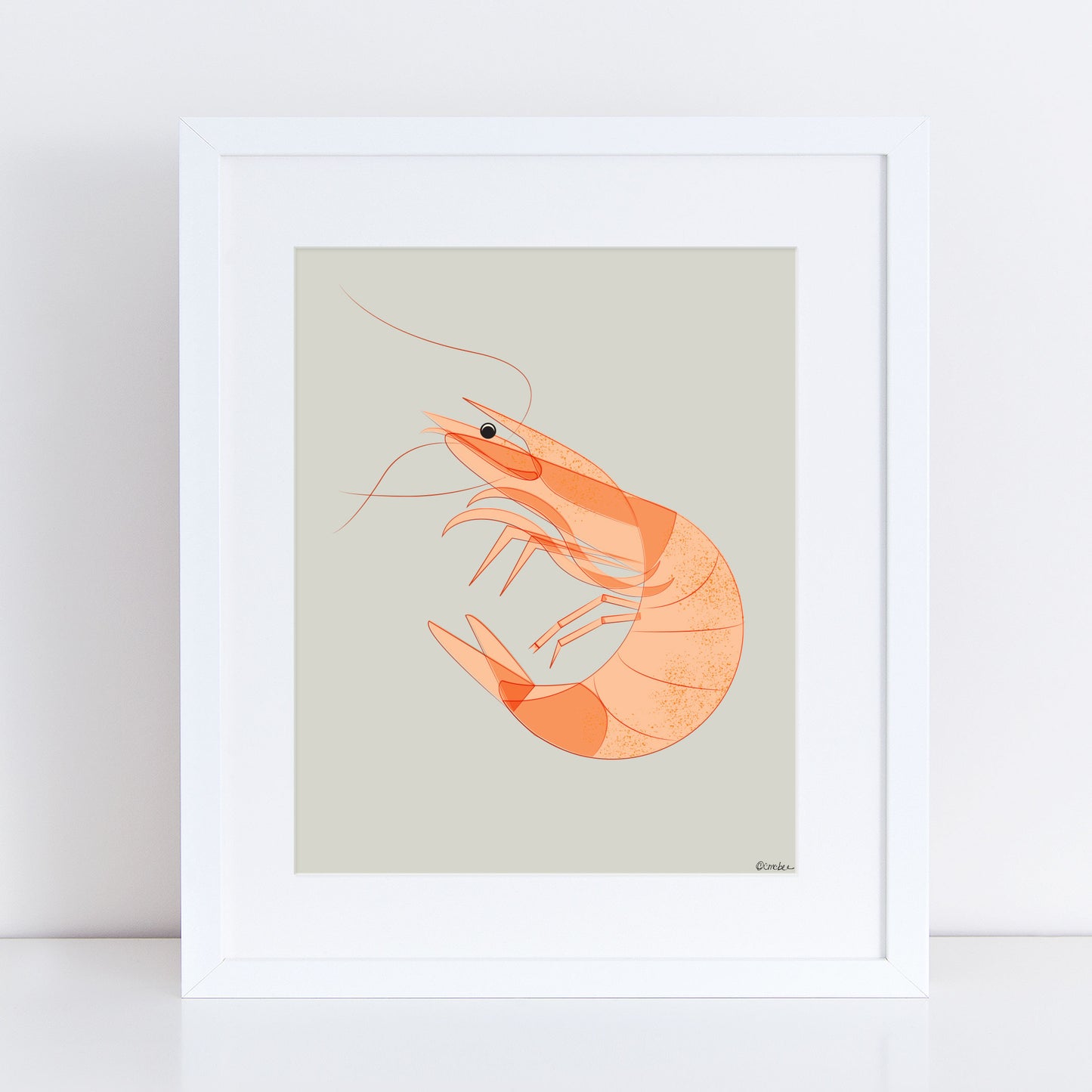 Charleston Shrimp Print